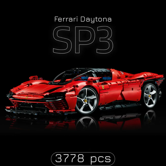 Ferrari Daytona SP3 Vermelha (3778 peças)