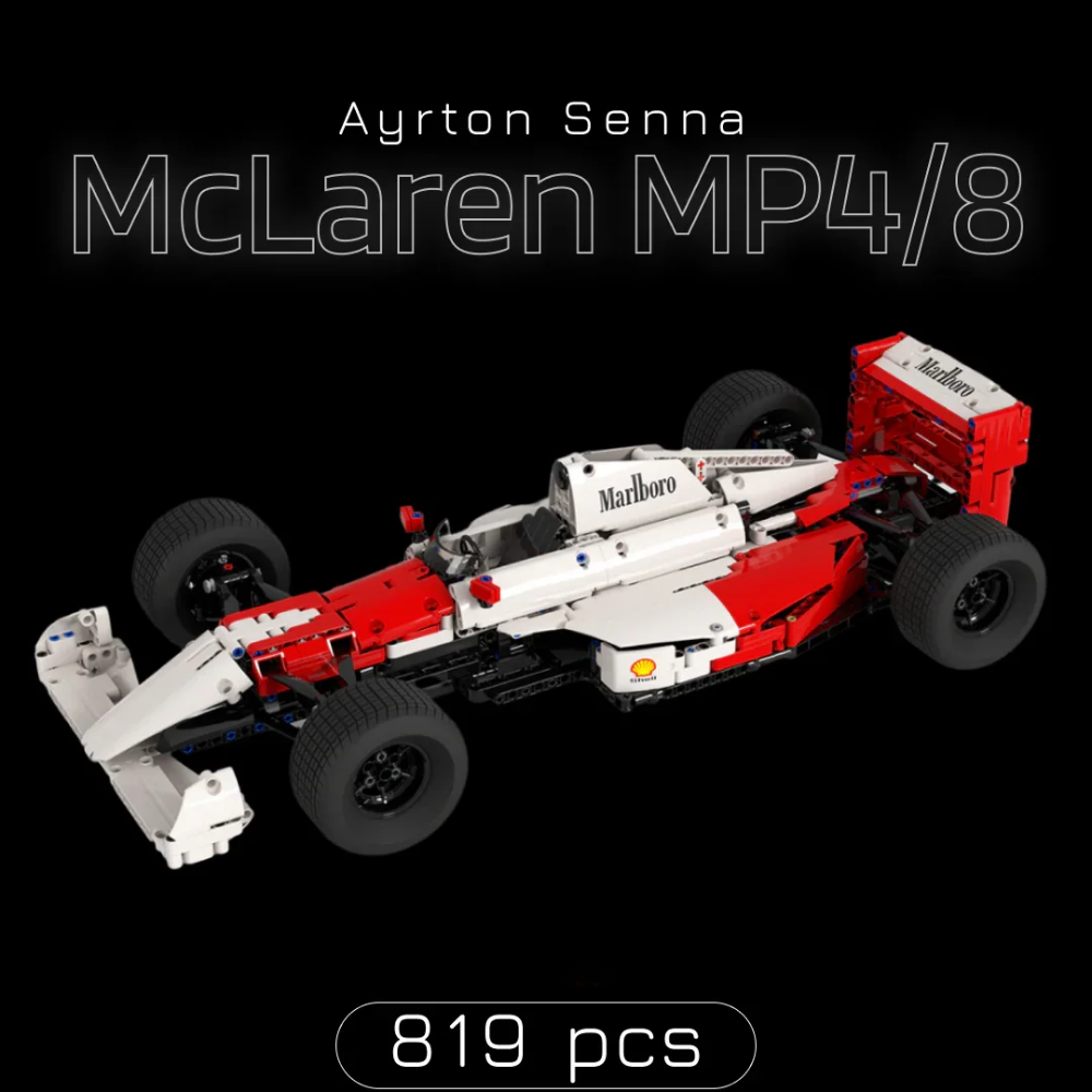 Fórmula 1 - McLaren Ayrton Senna (819 peças)