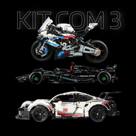 Compre Junto! Os Três Produtos Mais Vendidos (BMW M1000 RR, Mercedes AMG W14, Porsche 911 RSR)