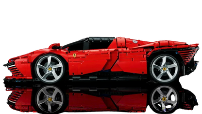 Ferrari Daytona SP3 Vermelha (3778 peças)